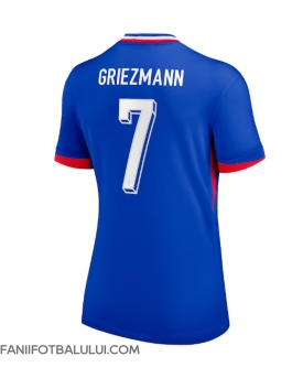 Franța Antoine Griezmann #7 Echipament de Fotbal Replică European 2024 Femei Acasa